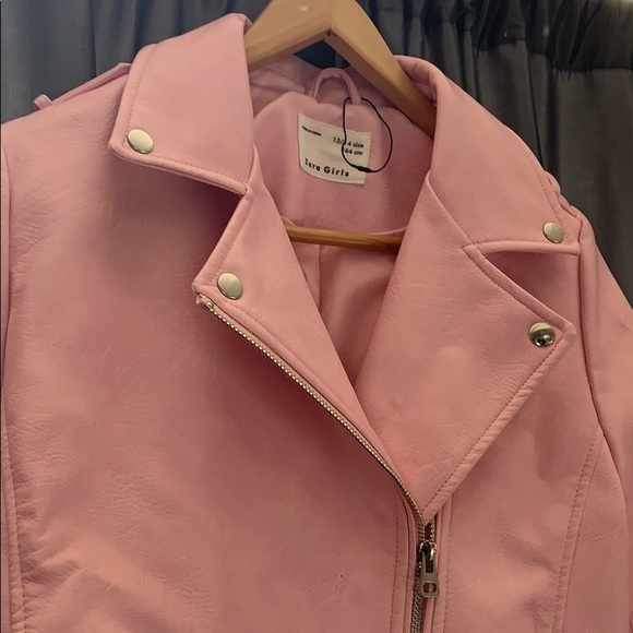 COPY - Zara Girls Biker Jacket - Picture 3 of 4